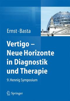Cover of the book Vertigo - Neue Horizonte in Diagnostik und Therapie