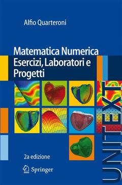 Couverture de l’ouvrage Matematica Numerica Esercizi, Laboratori e Progetti