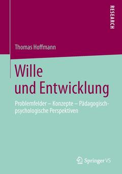 Cover of the book Wille und Entwicklung