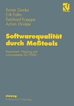 Cover of the book Softwarequalität durch Meßtools