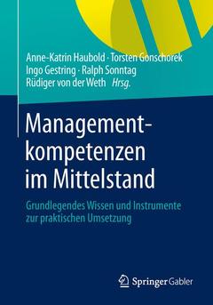Couverture de l’ouvrage Managementkompetenzen im Mittelstand