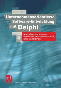 Couverture de l’ouvrage Unternehmensorientierte Software-Entwicklung mit Delphi