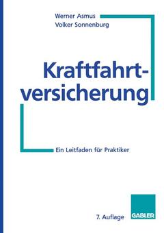 Couverture de l’ouvrage Kraftfahrtversicherung