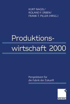 Couverture de l’ouvrage Produktionswirtschaft 2000