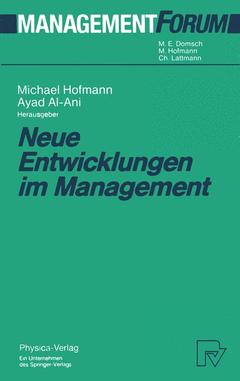 Cover of the book Neue Entwicklungen im Management