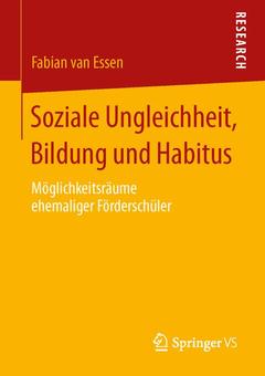 Couverture de l’ouvrage Soziale Ungleichheit, Bildung und Habitus
