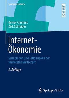 Couverture de l’ouvrage Internet-Ökonomie