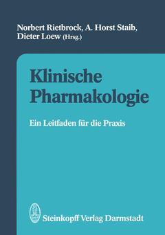 Couverture de l’ouvrage Klinische Pharmakologie