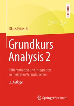 Cover of the book Grundkurs Analysis 2