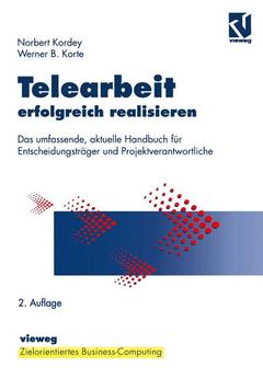 Cover of the book Telearbeit erfolgreich realisieren