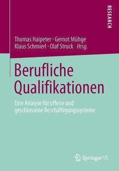 Cover of the book Berufliche Qualifikationen