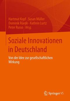 Couverture de l’ouvrage Soziale Innovationen in Deutschland