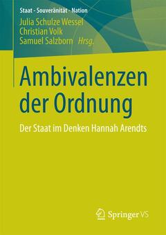 Couverture de l’ouvrage Ambivalenzen der Ordnung