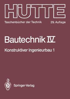 Cover of the book Bautechnik