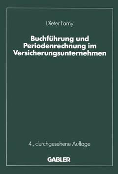 Cover of the book Buchführung und Periodenrechnung im Versicherungsunternehmen