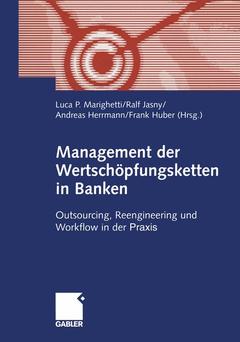 Couverture de l’ouvrage Management der Wertschöpfungsketten in Banken