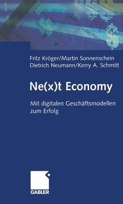 Couverture de l’ouvrage Ne(x)t Economy