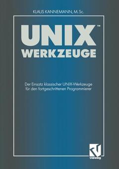 Cover of the book UNIX-Werkzeuge