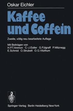 Couverture de l’ouvrage Kaffee und Coffein