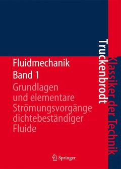 Cover of the book Fluidmechanik