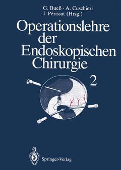 Couverture de l’ouvrage Operationslehre der Endoskopischen Chirurgie