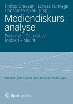 Cover of the book Mediendiskursanalyse