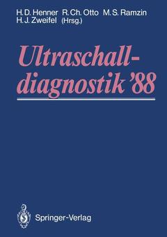 Couverture de l’ouvrage Ultraschalldiagnostik ’88