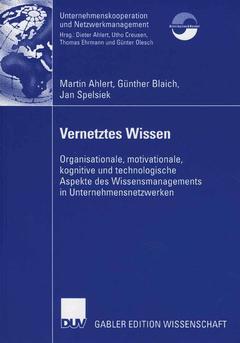 Cover of the book Vernetztes Wissen