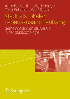 Cover of the book Stadt als lokaler Lebenszusammenhang