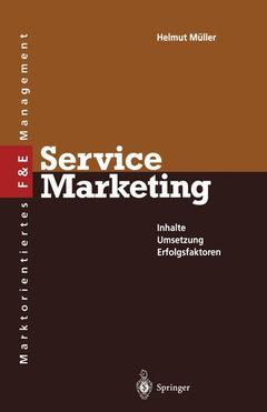 Couverture de l’ouvrage Service Marketing