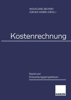 Couverture de l’ouvrage Kostenrechnung