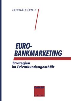 Cover of the book Euro-Bankmarketing
