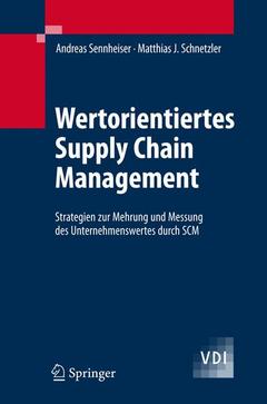 Cover of the book Wertorientiertes Supply Chain Management