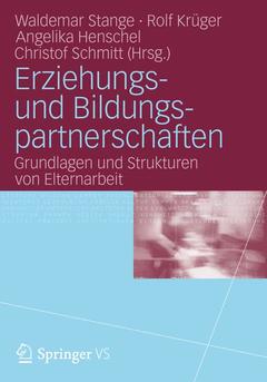 Couverture de l’ouvrage Erziehungs- und Bildungspartnerschaften