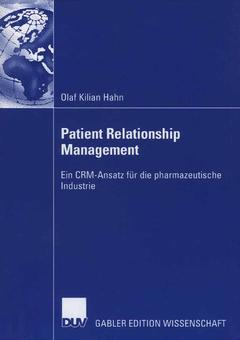 Couverture de l’ouvrage Patient Relationship Management
