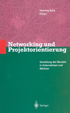 Couverture de l’ouvrage Networking und Projektorientierung