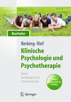 Cover of the book Klinische Psychologie und Psychotherapie für Bachelor