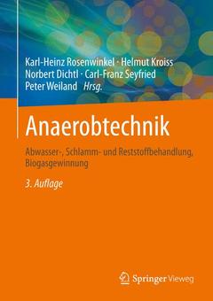 Couverture de l’ouvrage Anaerobtechnik