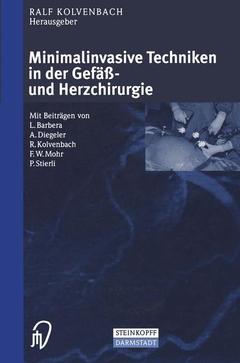 Couverture de l’ouvrage Minimalinvasive Techniken in der Gefäß- und Herzchirurgie