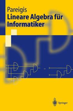 Couverture de l’ouvrage Lineare Algebra für Informatiker