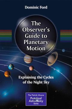 Couverture de l’ouvrage The Observer's Guide to Planetary Motion