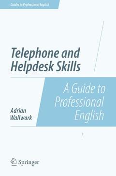 Couverture de l’ouvrage Telephone and Helpdesk Skills