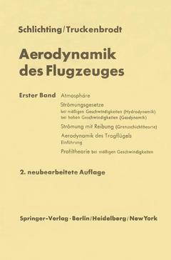 Couverture de l’ouvrage Aerodynamik des Flugzeuges