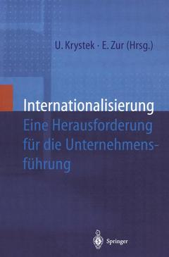 Couverture de l’ouvrage Internationalisierung