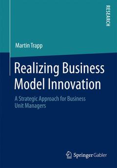 Cover of the book Realizing Business Model Innovation
