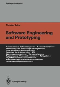 Couverture de l’ouvrage Software Engineering und Prototyping