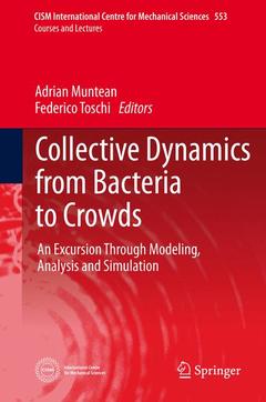 Couverture de l’ouvrage Collective Dynamics from Bacteria to Crowds