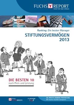 Couverture de l’ouvrage Ranking: Die besten Manager - Stiftungsvermögen 2013