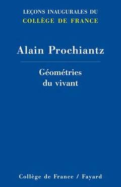 Cover of the book Géométries du vivant