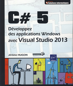 Couverture de l’ouvrage C# 5 - Développez des applications Windows avec Visual Studio 2013